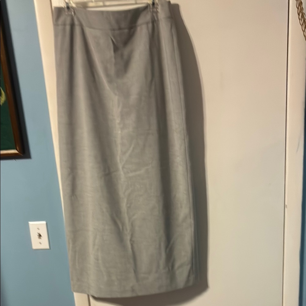 Elegant Gray Women's Skirt